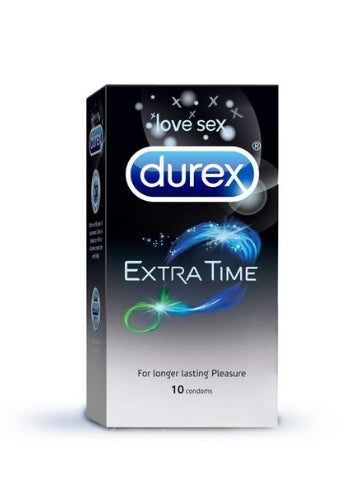 Durex Extra Time Condoms - 10 Pcs