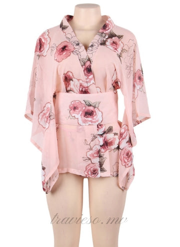 Kimono Short Skirt Temptation Set