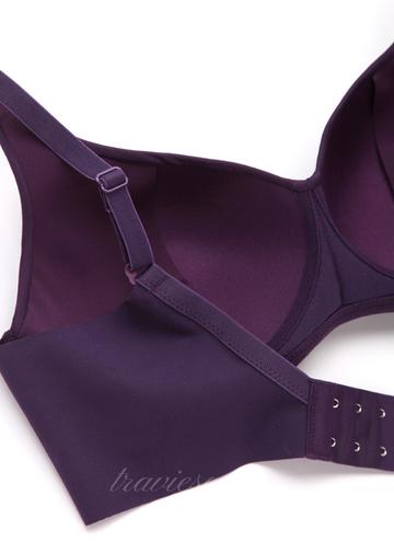 Purple Sabina invisible wire bra (no frame)