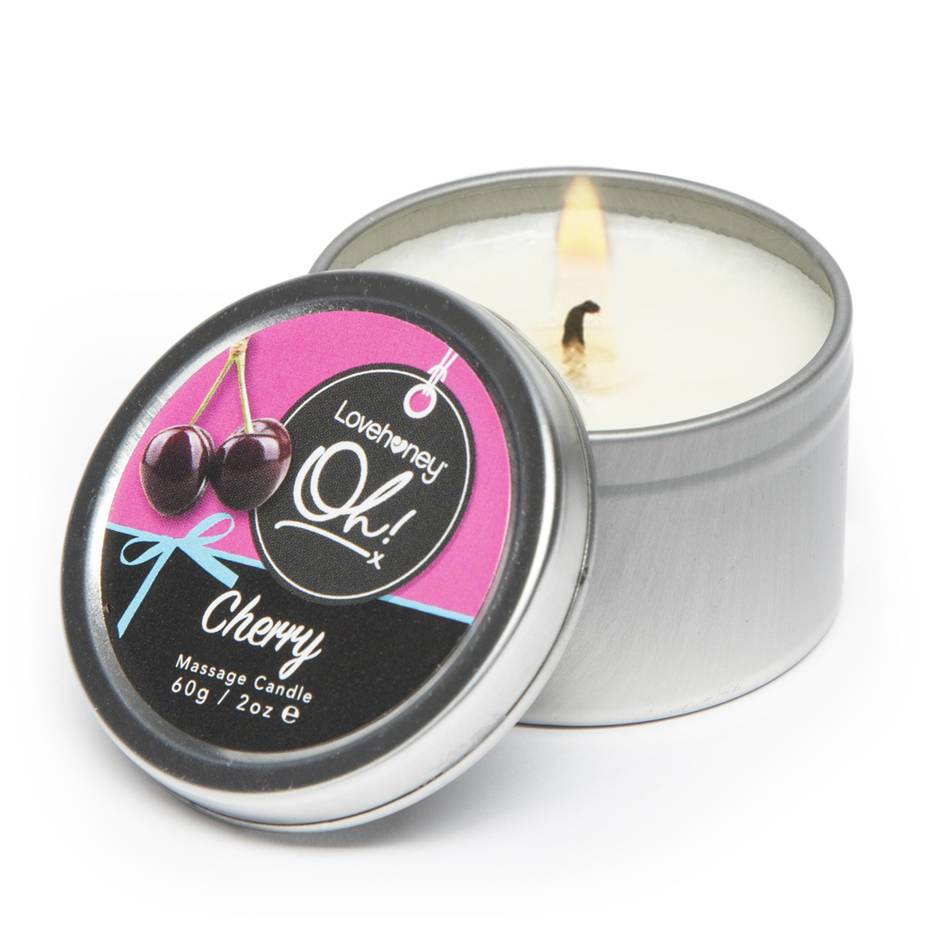 Cherry Lickable Massage Candle 60g