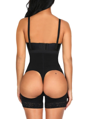 Black 3 Layers Butt-less Body Shaper
