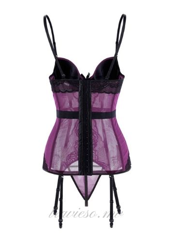 Translucent lace Corsets