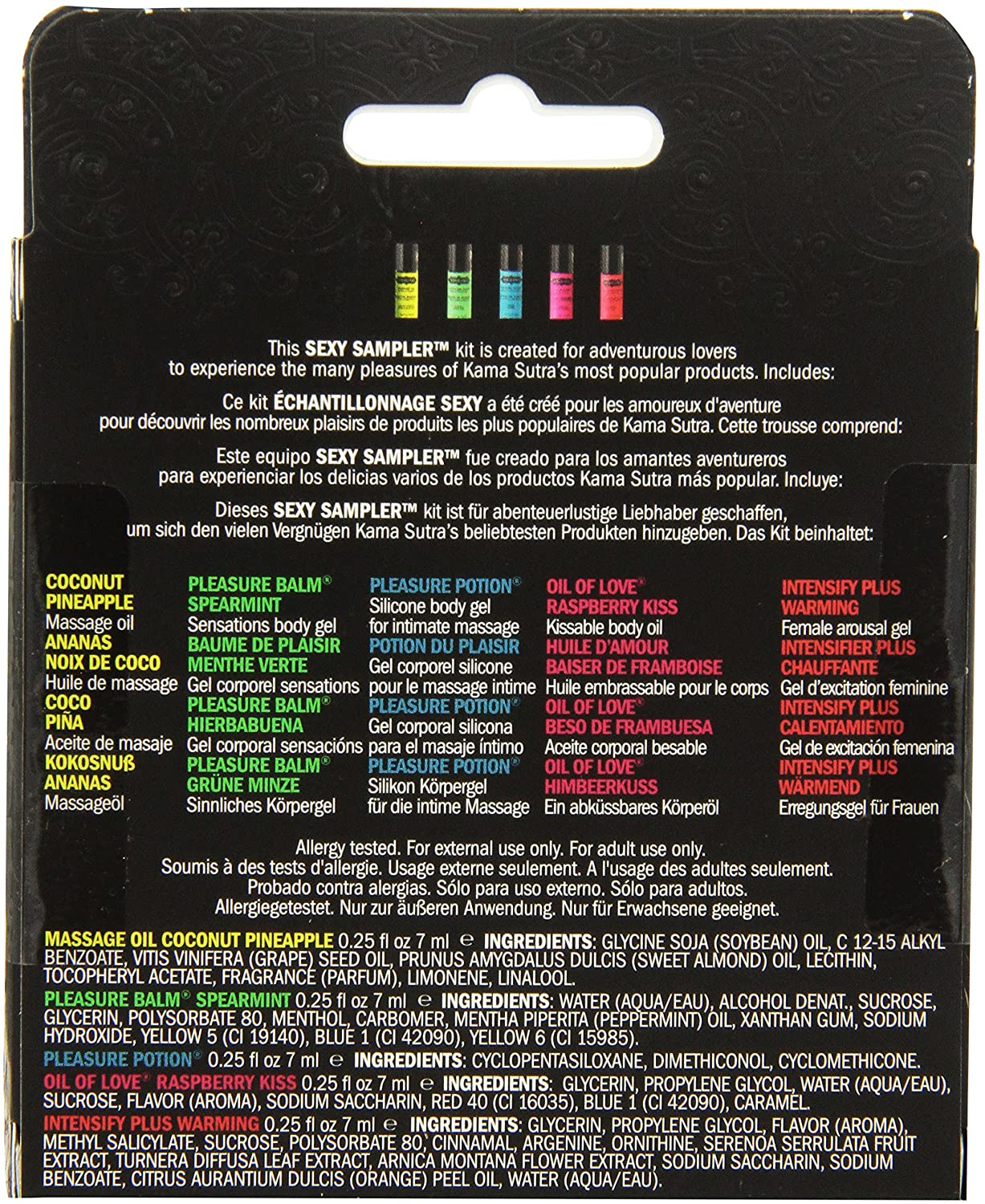 Kama Sutra Sexy Sampler Kit