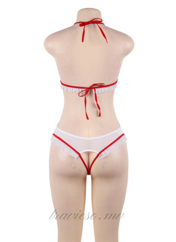 Sexy Nurse Costume Teddy