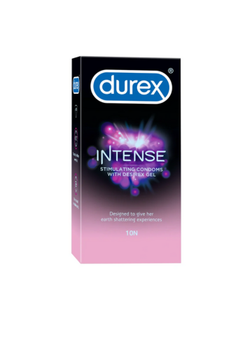Durex Intense - 10 Condoms, 10s