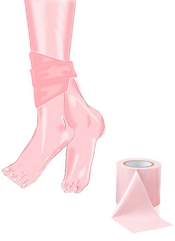 Pink 16M Glueless Electrostatic Tape For BDSM