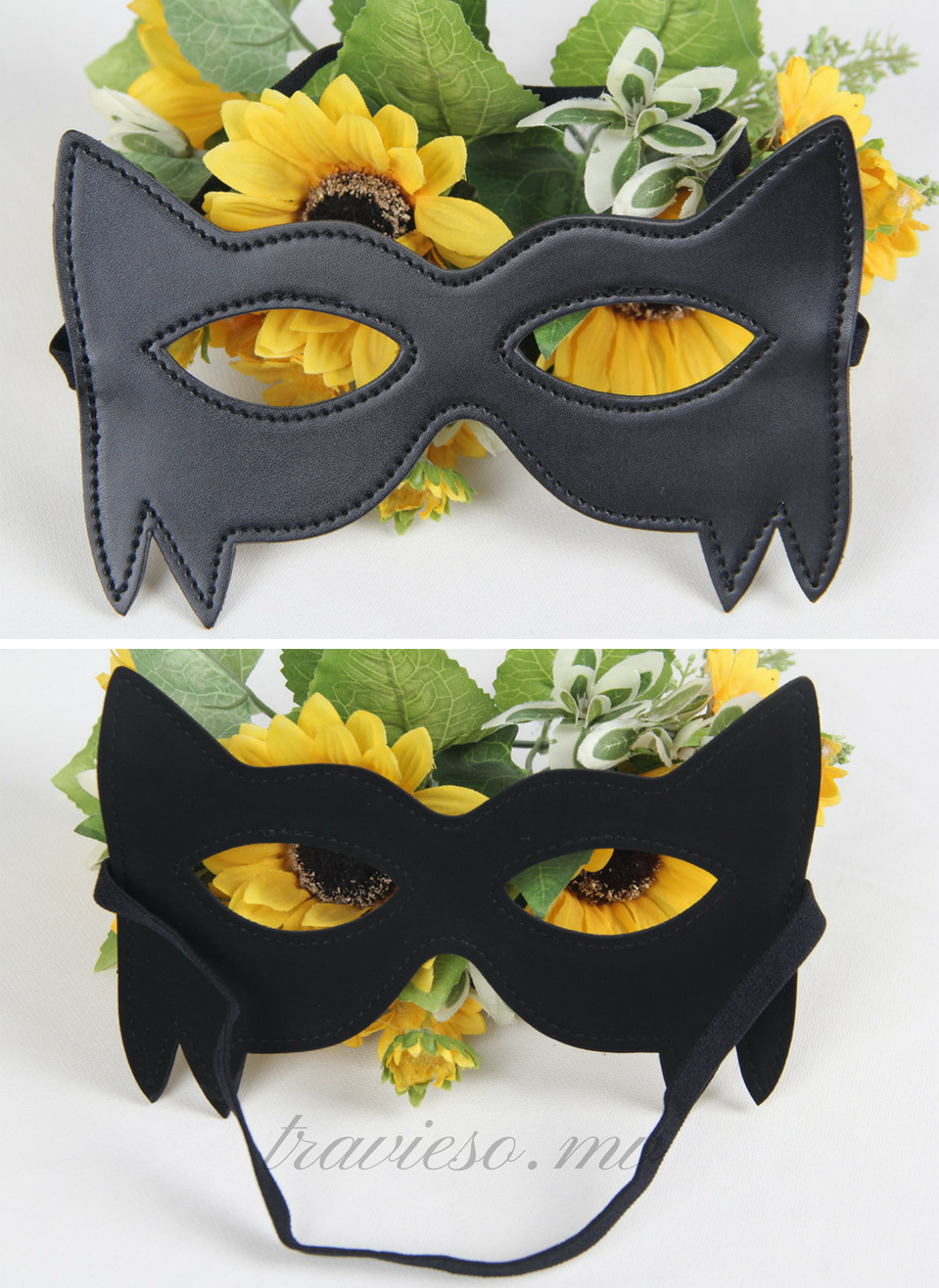 Leather Eye Mask - travieso.mv