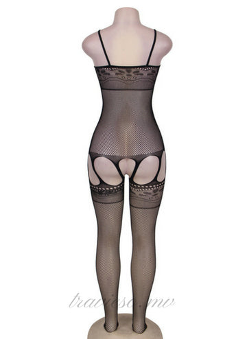 Fishnet Croch Bodystocking