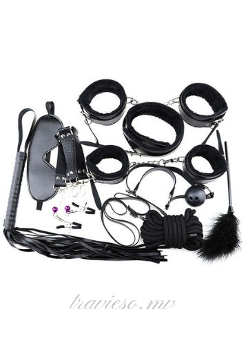 BDSM Leather Bondage Adult  Set