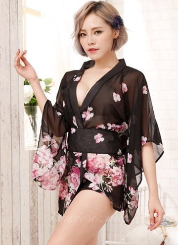 Kimono Uniform Short Skirt