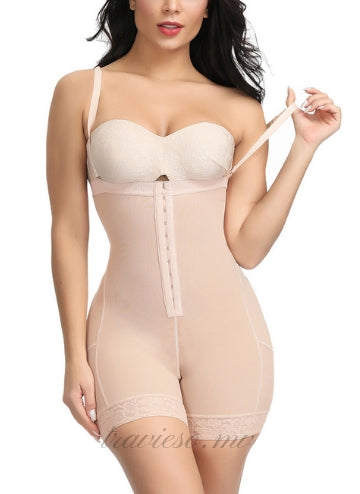 Nude 3 Layers Butt-less Body Shaper