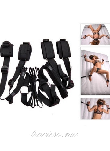 Bedroom Bed Bondage Restraints