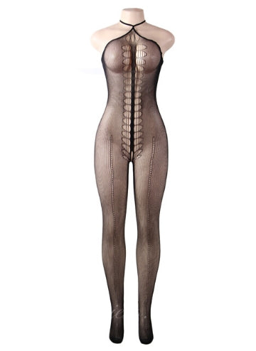 Halter Top Fishnet Bodystocking