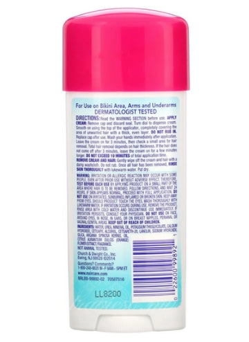 Nair, Hair Remover Cream, Glides Away, For Bikini, Arms & Underarms