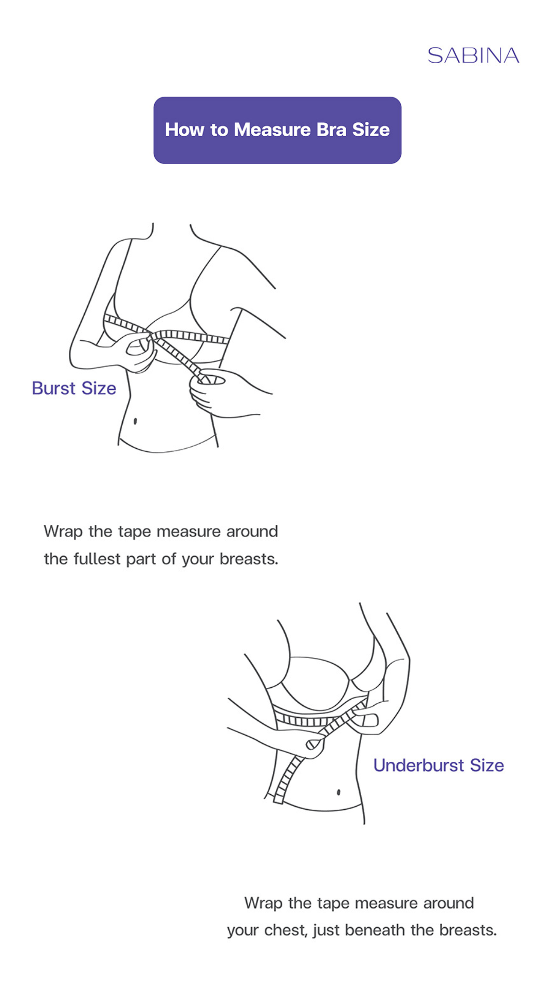 Purple Sabina invisible wire bra (no frame)
