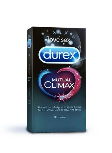 Durex Mutual Climax Condoms - 10 Pcs