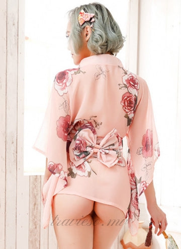 Kimono Short Skirt Temptation Set