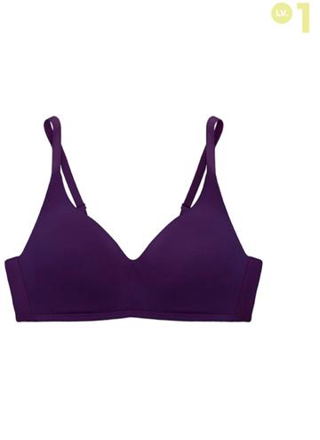 Purple Sabina invisible wire bra (no frame)