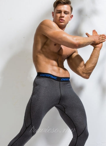 Men's sports compression tights