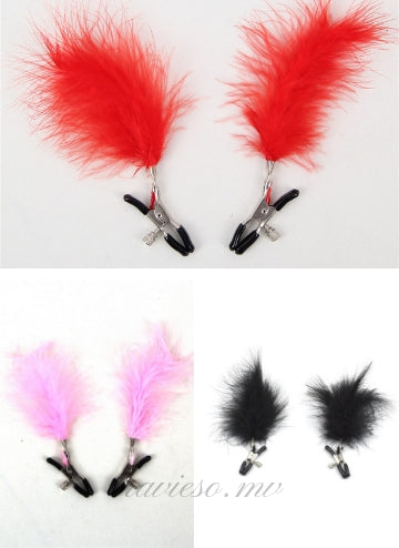 Feather Nipple Clips