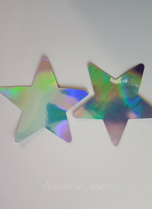 Laser color Nipple Cover - travieso.mv
