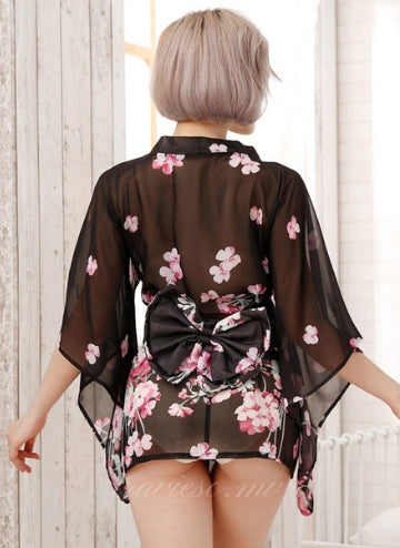 Kimono Uniform Short Skirt