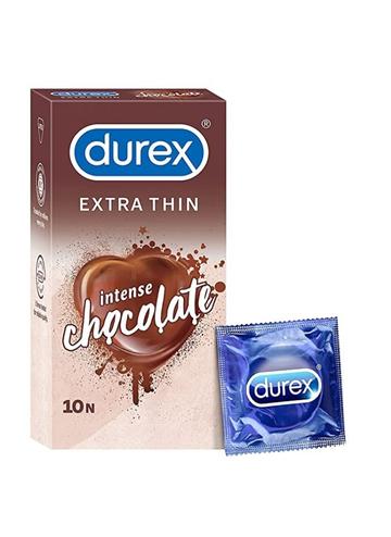 Durex Extra Thin Chocolate Flavored Condoms 10 Pcs