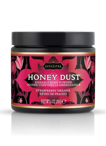 Kama Sutra Honey Dust Body Powder - Strawberry Kiss