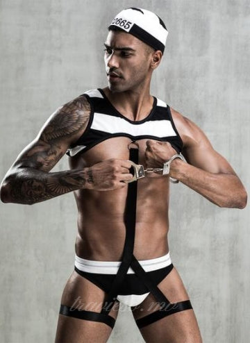 Men's Prisoner Costume
