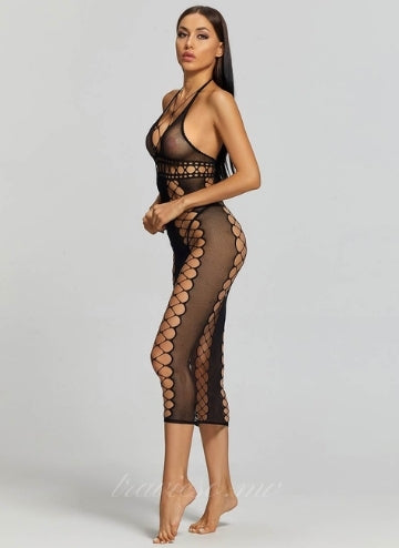 Sexy Fishnet Hollow Out Babydolls