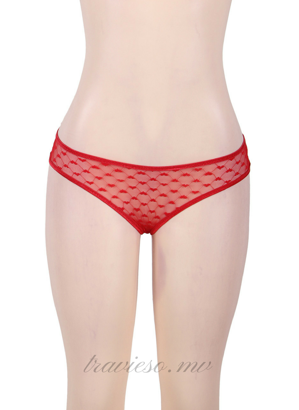 Sexy Black Lace Strappy Panty - travieso.mv