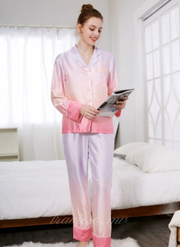 Pink pajamas set with headband