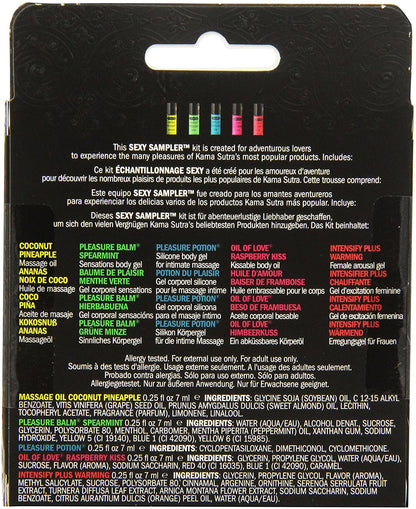 Kama Sutra Sexy Sampler Kit