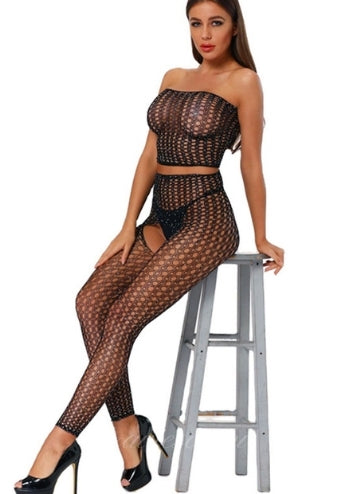 Tube Top and Crotchless Lingerie