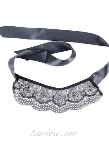 Charming black lace Teddy