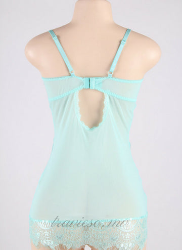 Eyelash Lace Chemise