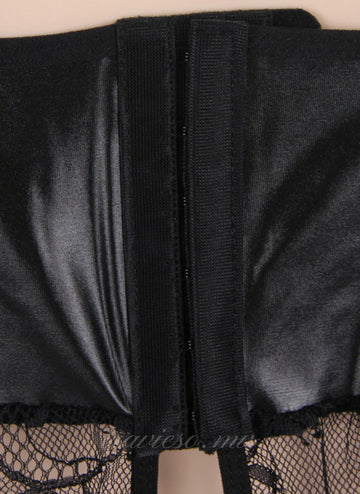 Sexy Black Eyelash Babydoll