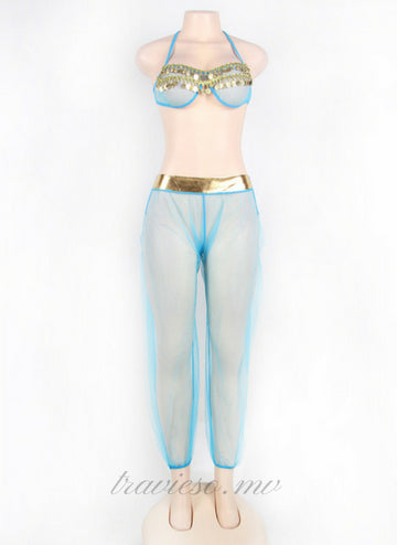 India style sexy bralette lingerie set