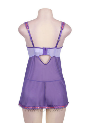 Lace Cup Babydoll Set