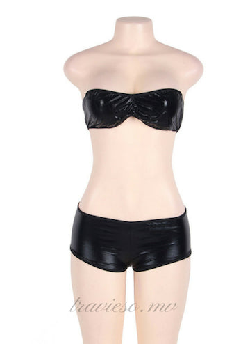 Lace Sleeveless Lingerie Set