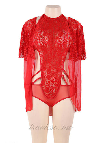 Lace Two-piece Sexy Teddy