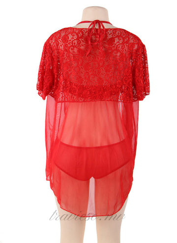 Lace Two-piece Sexy Teddy