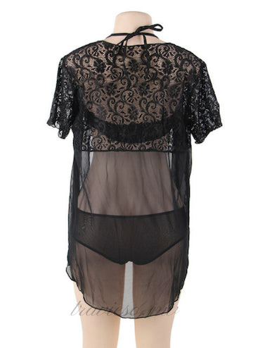 Lace Two-piece Sexy Teddy