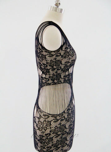 Magic Lace Strap Lingerie Dress