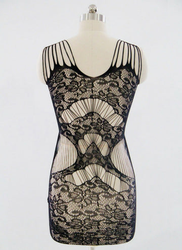 Magic Lace Strap Lingerie Dress